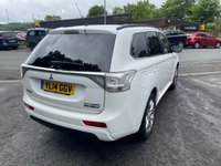 USED 2014 14 MITSUBISHI OUTLANDER 2.0h 12kWh GX4h SUV 5dr Petrol Plug-in Hybrid CVT 4WD Euro 5 (s/s) (200 ps) 3 FORMER KEEPER+FULL HISTORY
