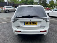 USED 2014 14 MITSUBISHI OUTLANDER 2.0h 12kWh GX4h SUV 5dr Petrol Plug-in Hybrid CVT 4WD Euro 5 (s/s) (200 ps) 3 FORMER KEEPER+FULL HISTORY