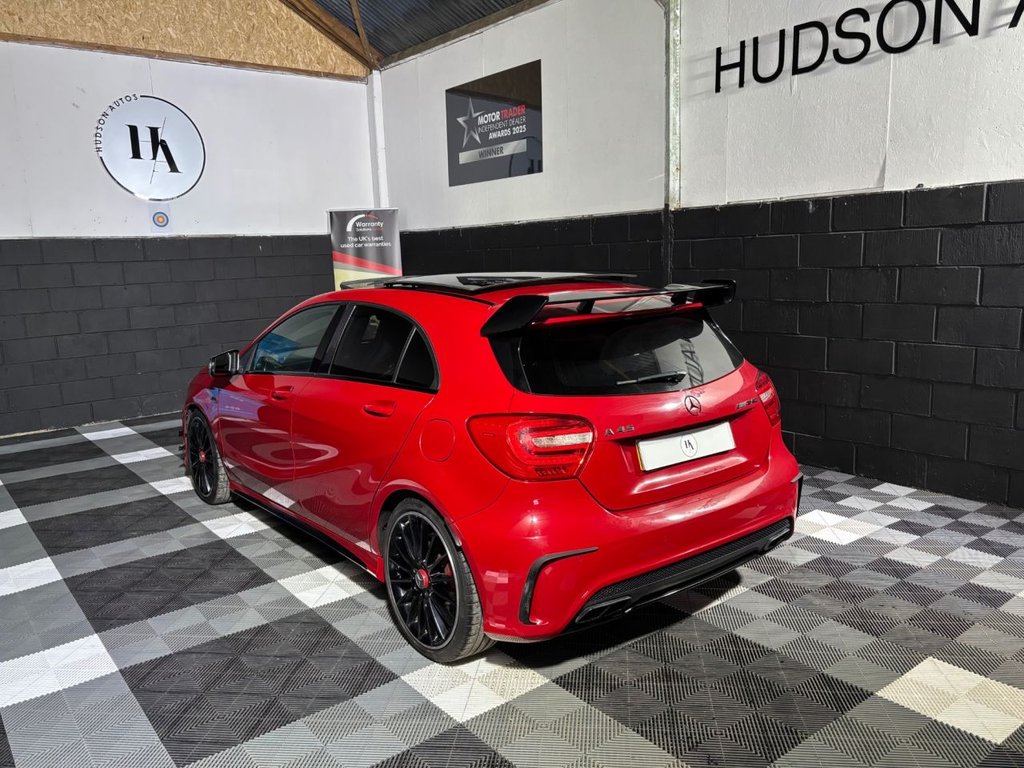 USED 2015 65 MERCEDES-BENZ A-CLASS 2.0 A45 AMG Hatchback 5dr Petrol SpdS DCT 4MATIC Euro 6 (s/s) (360 ps) 
