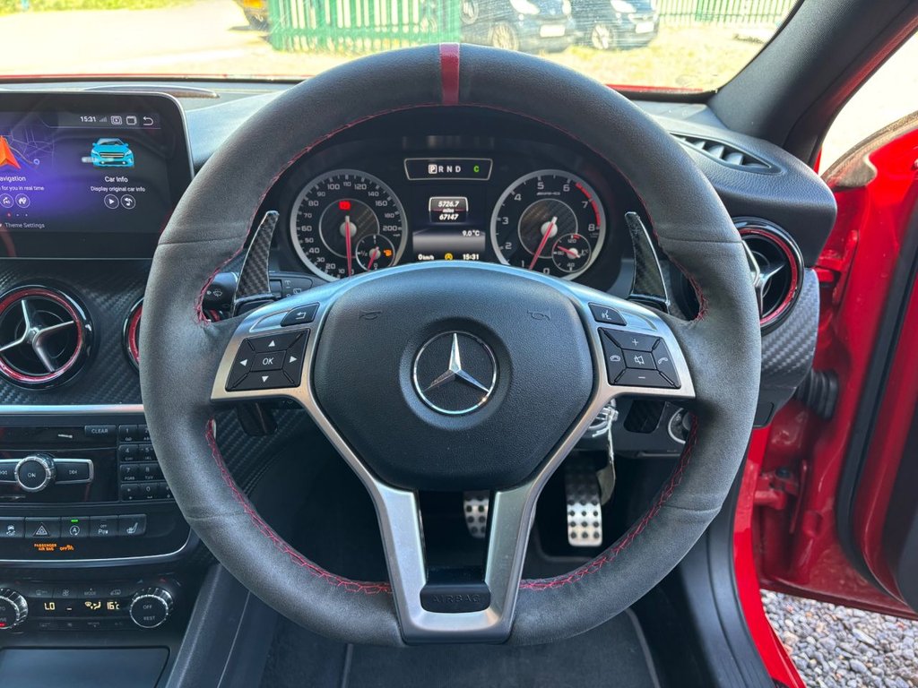 USED 2015 65 MERCEDES-BENZ A-CLASS 2.0 A45 AMG Hatchback 5dr Petrol SpdS DCT 4MATIC Euro 6 (s/s) (360 ps) 