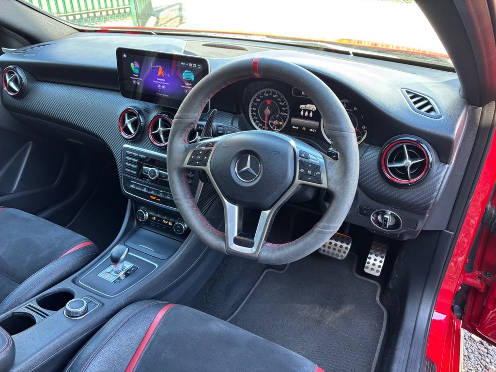 USED 2015 65 MERCEDES-BENZ A-CLASS 2.0 A45 AMG Hatchback 5dr Petrol SpdS DCT 4MATIC Euro 6 (s/s) (360 ps) 