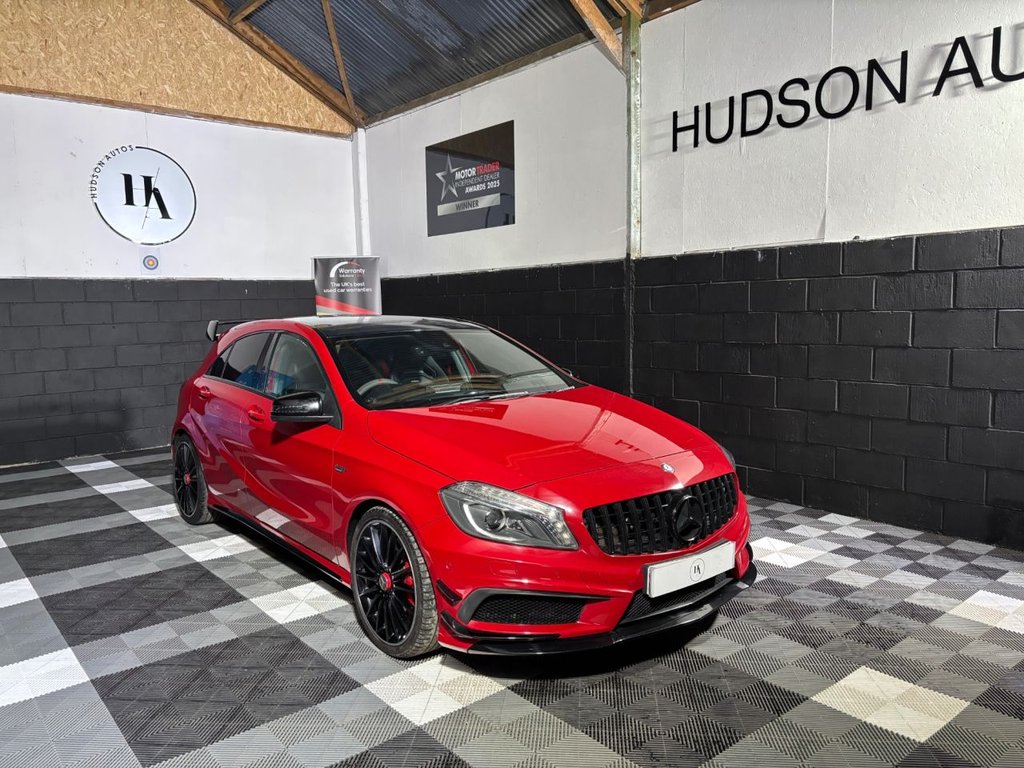 USED 2015 65 MERCEDES-BENZ A-CLASS 2.0 A45 AMG Hatchback 5dr Petrol SpdS DCT 4MATIC Euro 6 (s/s) (360 ps) 