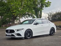 USED 2019 69 MERCEDES-BENZ A CLASS 2.0 A220 AMG Line (Executive) Saloon 4dr Petrol 7G-DCT Euro 6 (s/s) (190 ps) FSH|HEATEDSEATS|CAMERA|ULEZ