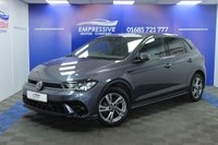 USED 2022 22 VOLKSWAGEN POLO 1.0 TSI R-Line Hatchback 5dr Petrol Manual Euro 6 (s/s) (95 ps) LOW INSURANCE - CAR PLAY
