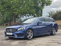 USED 2018 18 MERCEDES-BENZ C CLASS 2.1 C220d AMG Line Estate 5dr Diesel G-Tronic+ Euro 6 (s/s) (170 ps) FSH|HEATEDSEATS|CAMERA|ULEZ