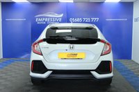 USED 2019 69 HONDA CIVIC 1.0 VTEC Turbo SR Hatchback 5dr Petrol Manual Euro 6 (s/s) (126 ps) LOW MILES - REVERSE CAMERA