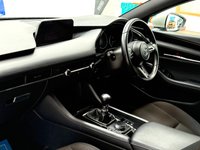 USED 2023 73 MAZDA MAZDA3 2.0 e-SKYACTIV-G MHEV Sport Lux Hatchback 5dr Petrol Manual Euro 6 (s/s) (122 ps) Attractive Car With Full Mazda Service History, SATNAV, CARPLAY, Privacy Glass, 18" Alloys Parking Camera 30000 Miles