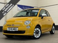 USED 2015 15 FIAT 500 1.2 Colour Therapy Hatchback 3 Door Petrol Manual Euro 6 (s/s) (69 bhp) 11 SERVICES WITH RECENT BELT & PUMP
