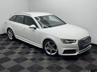 USED 2018 AUDI A4 AVANT 2.0 TDI ultra S line Estate 5dr Diesel S Tronic Euro 6 (s/s) (190 ps) 1 Previous Owner / Apple Car Play / DAB Radio / Sat Nav / Parking Sensors / Bluetooth