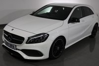 USED 2017 17 MERCEDES-BENZ A-CLASS 2.1 A200d AMG Line (Premium) Hatchback 5dr Diesel 7G-DCT Euro 6 (s/s) (136 ps) 7 stamp SERVICE HISTORY - 2 KEYS - 2 OWNERS
