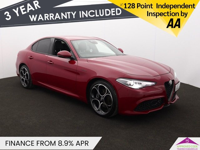View our Alfa Romeo Giulia 2.0T Veloce Saloon 4dr Petrol GPF Auto Euro 6 (s/s) (280 ps)
