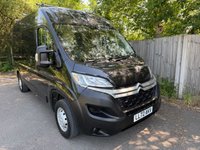 USED 2022 72 CITROEN RELAY 2.2 BlueHDi 35 Enterprise Panel Van 5dr Diesel Manual L2 High Roof Euro 6 (s/s) (140 ps) A/C-nav-sesnsors-sec locks