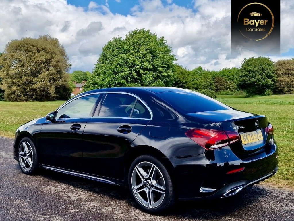 USED 2020 70 MERCEDES-BENZ A-CLASS 1.3 A250e 15.6kWh AMG Line Saloon 4dr Petrol Plug-in Hybrid 8G-DCT Euro 6 (s/s) (218 ps) FINANCE AVAILABLE