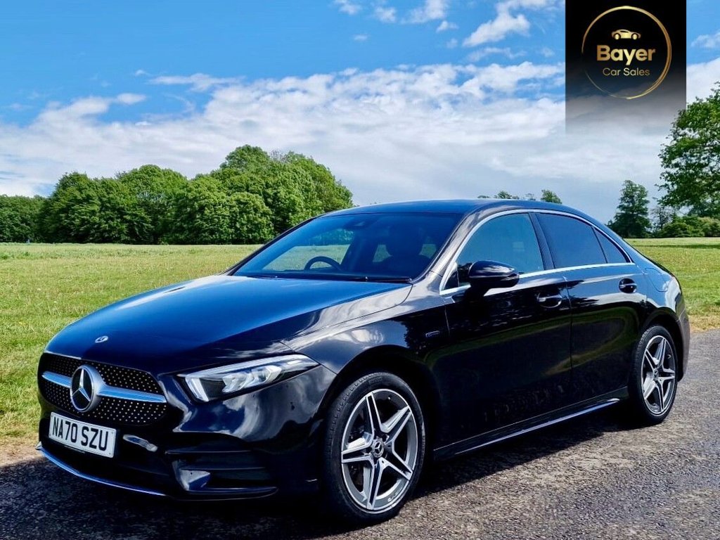 USED 2020 70 MERCEDES-BENZ A-CLASS 1.3 A250e 15.6kWh AMG Line Saloon 4dr Petrol Plug-in Hybrid 8G-DCT Euro 6 (s/s) (218 ps) FINANCE AVAILABLE