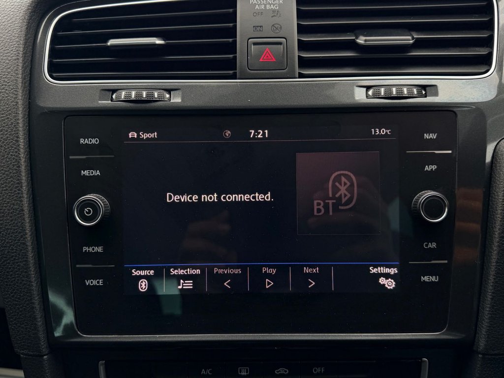 USED 2019 69 VOLKSWAGEN GOLF 1.5 TSI EVO Match Hatchback 5dr Petrol Manual Euro 6 (s/s) (150 ps) 6 Services|Adaptive Cruise|Reear & Front Sensors|Apple CarPlay/Android Auto|SatNav|