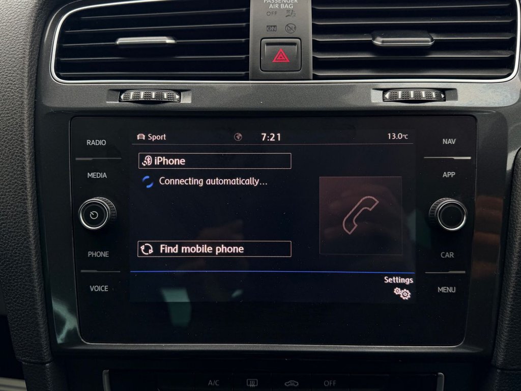 USED 2019 69 VOLKSWAGEN GOLF 1.5 TSI EVO Match Hatchback 5dr Petrol Manual Euro 6 (s/s) (150 ps) 6 Services|Adaptive Cruise|Reear & Front Sensors|Apple CarPlay/Android Auto|SatNav|