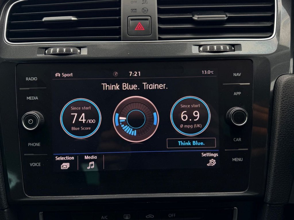 USED 2019 69 VOLKSWAGEN GOLF 1.5 TSI EVO Match Hatchback 5dr Petrol Manual Euro 6 (s/s) (150 ps) 6 Services|Adaptive Cruise|Reear & Front Sensors|Apple CarPlay/Android Auto|SatNav|