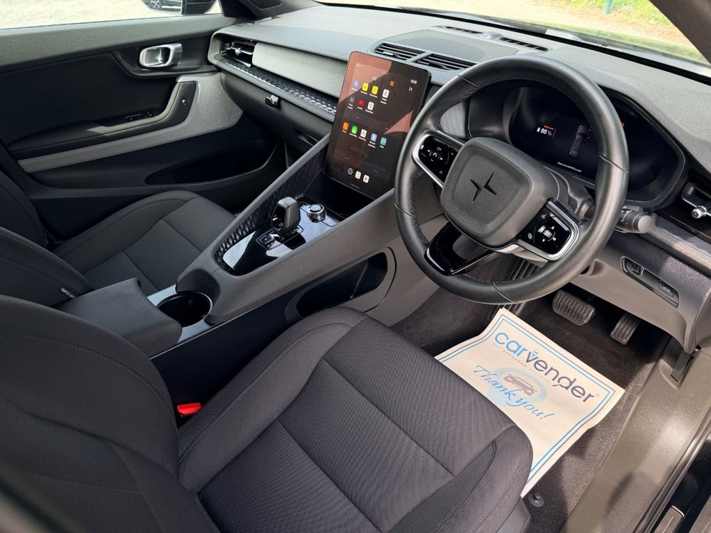 USED 2022 71 POLESTAR POLESTAR 2 Single Motor 64kWh Standard Range Fastback 5dr Electric Auto FWD (224 ps) 1 Owner|4 Services|Camera|SatNav|Apple CarPlay/Android Auto|