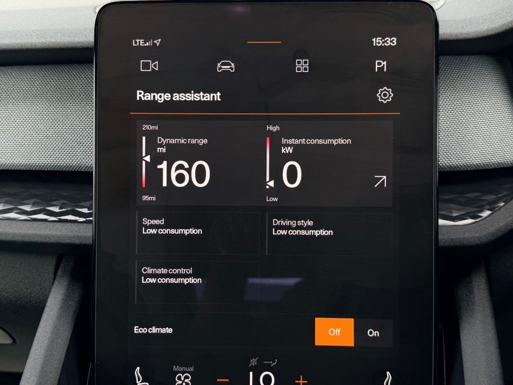 USED 2022 71 POLESTAR POLESTAR 2 Single Motor 64kWh Standard Range Fastback 5dr Electric Auto FWD (224 ps) 1 Owner|4 Services|Camera|SatNav|Apple CarPlay/Android Auto|