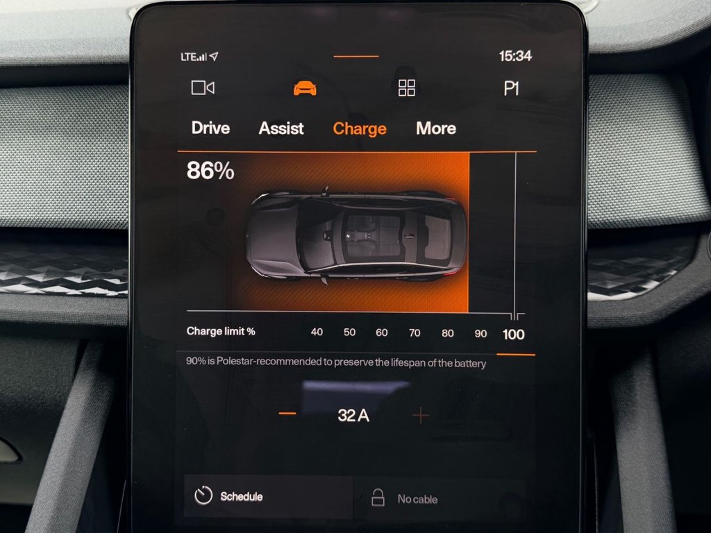 USED 2022 71 POLESTAR POLESTAR 2 Single Motor 64kWh Standard Range Fastback 5dr Electric Auto FWD (224 ps) 1 Owner|4 Services|Camera|SatNav|Apple CarPlay/Android Auto|