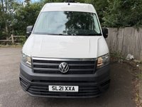 USED 2021 21 VOLKSWAGEN CRAFTER 2.0 TDI CR35 Trendline Panel Van 5dr Diesel Manual FWD MWB Euro 6 (s/s) (102 ps) A/C-sensors-t bar-cruise-roof rack