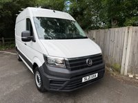USED 2021 21 VOLKSWAGEN CRAFTER 2.0 TDI CR35 Trendline Panel Van 5dr Diesel Manual FWD MWB Euro 6 (s/s) (102 ps) A/C-sensors-t bar-cruise-roof rack