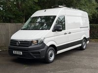 USED 2021 21 VOLKSWAGEN CRAFTER 2.0 TDI CR35 Trendline Panel Van 5dr Diesel Manual FWD MWB Euro 6 (s/s) (102 ps) A/C-sensors-t bar-cruise-roof rack
