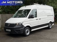 USED 2021 21 VOLKSWAGEN CRAFTER 2.0 TDI CR35 Trendline Panel Van 5dr Diesel Manual FWD MWB Euro 6 (s/s) (102 ps) A/C-sensors-t bar-cruise-roof rack