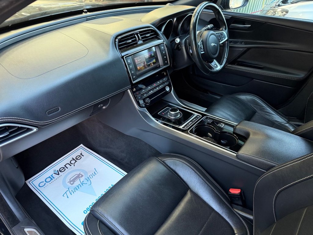 USED 2016 66 JAGUAR XE 2.0 GTDi R-Sport Saloon 4dr Petrol Auto Euro 6 (s/s) (240 ps) 8 Services|Camera|Heated Seats|SatNav|Rear & Front Sensors|