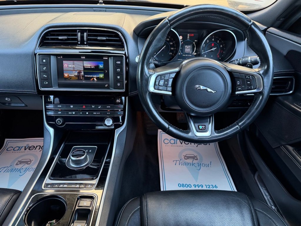 USED 2016 66 JAGUAR XE 2.0 GTDi R-Sport Saloon 4dr Petrol Auto Euro 6 (s/s) (240 ps) 8 Services|Camera|Heated Seats|SatNav|Rear & Front Sensors|
