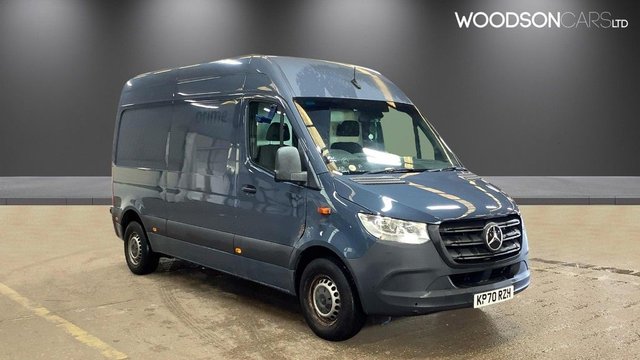 2020 mercedes -benz esprinter 2020 55kwh progressive panel van 5dr electric auto fwd l2 h2 20kw charger (115 ps) 2020 50,000 automatic 0... photo