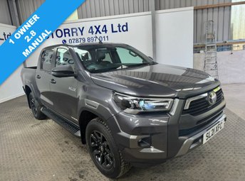 2021 TOYOTA HI-LUX 2.8 D-4D Invincible X Pickup Double Cab 4dr Diesel Manual 4WD Euro 6 (s/s) (204 ps) &pound;20995.00