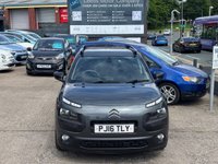 USED 2016 16 CITROEN C4 CACTUS 1.6 BlueHDi Flair Hatchback 5dr Diesel Manual Euro 6 (100 ps) LOW MILES + SAT NAV + &pound;20 TAX + HD CAMERA + 1 OWNER + FSH