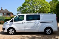 USED 2016 66 FORD TRANSIT CUSTOM 2.0 TDCi 290 Limited Panel Van 5dr Diesel Manual L2 H2 (170 g/km, 128 bhp) 2 OWNER FROM NEW + NO VAT + TWIN CAB!