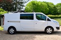 USED 2016 66 FORD TRANSIT CUSTOM 2.0 TDCi 290 Limited Panel Van 5dr Diesel Manual L2 H2 (170 g/km, 128 bhp) 2 OWNER FROM NEW + NO VAT + TWIN CAB!