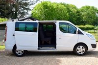 USED 2016 66 FORD TRANSIT CUSTOM 2.0 TDCi 290 Limited Panel Van 5dr Diesel Manual L2 H2 (170 g/km, 128 bhp) 2 OWNER FROM NEW + NO VAT + TWIN CAB!