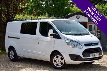 2016 FORD TRANSIT CUSTOM 2.0 TDCi 290 Limited Panel Van 5dr Diesel Manual L2 H2 (170 g/km, 128 bhp) &pound;7995.00