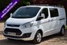 USED 2016 66 FORD TRANSIT CUSTOM 2.0 TDCi 290 Limited Panel Van 5dr Diesel Manual L2 H2 (170 g/km, 128 bhp) 2 OWNER FROM NEW + NO VAT + TWIN CAB!