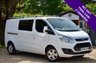 USED 2016 66 FORD TRANSIT CUSTOM 2.0 TDCi 290 Limited Panel Van 5dr Diesel Manual L2 H2 (170 g/km, 128 bhp) 2 OWNER FROM NEW + NO VAT + TWIN CAB!