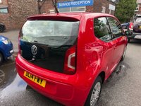USED 2014 14 VOLKSWAGEN UP! 1.0 Move up! Hatchback 3dr Petrol Manual Euro 5 (60 ps) ** LOW TAX** **FANTASTIC MPG**