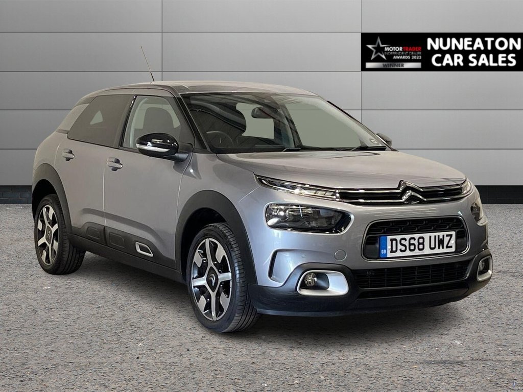 USED 2018 68 CITROEN C4 CACTUS 1.2 PureTech GPF Flair Hatchback 5dr Petrol EAT6 Euro 6 (s/s) (110 ps) APPLE CAR PLAY AND ANDROID AUTO