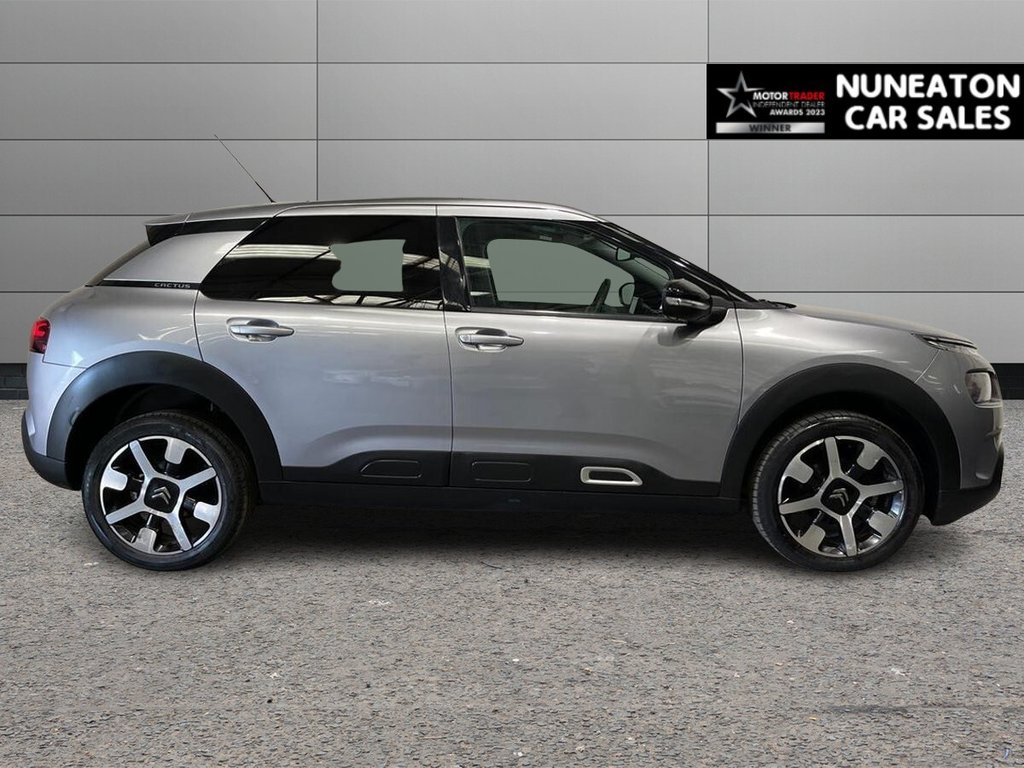 USED 2018 68 CITROEN C4 CACTUS 1.2 PureTech GPF Flair Hatchback 5dr Petrol EAT6 Euro 6 (s/s) (110 ps) APPLE CAR PLAY AND ANDROID AUTO