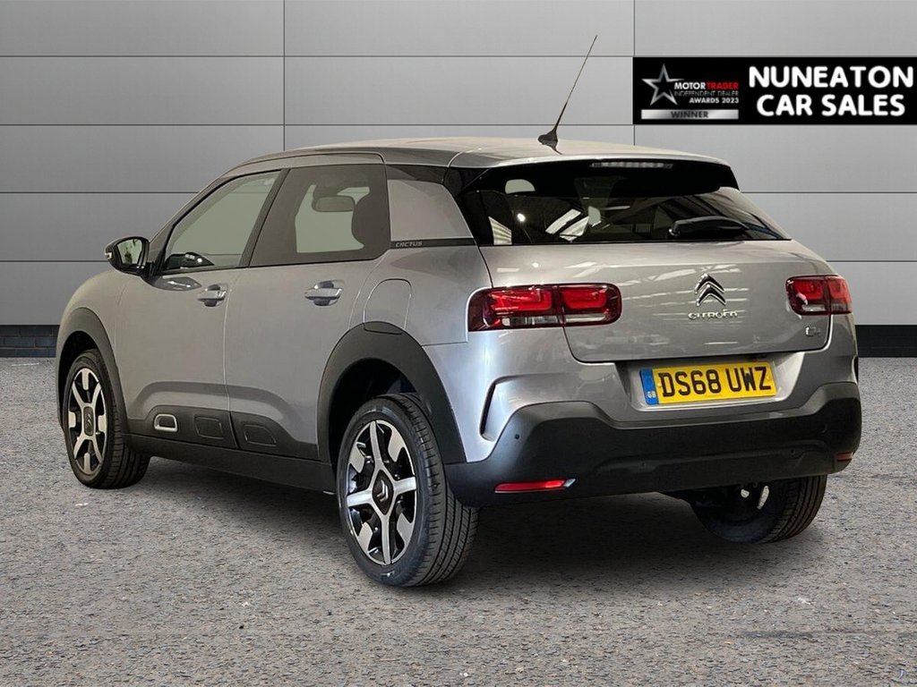 USED 2018 68 CITROEN C4 CACTUS 1.2 PureTech GPF Flair Hatchback 5dr Petrol EAT6 Euro 6 (s/s) (110 ps) APPLE CAR PLAY AND ANDROID AUTO