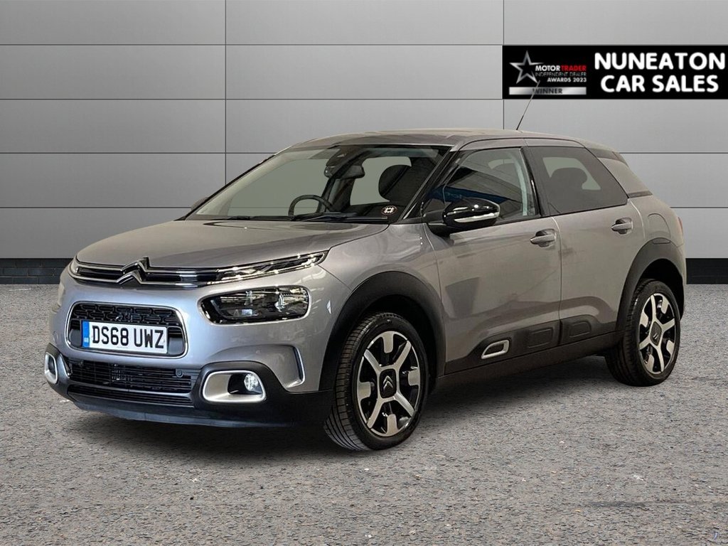 USED 2018 68 CITROEN C4 CACTUS 1.2 PureTech GPF Flair Hatchback 5dr Petrol EAT6 Euro 6 (s/s) (110 ps) APPLE CAR PLAY AND ANDROID AUTO