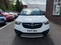 USED 2017 17 VAUXHALL CROSSLAND X 1.2 Turbo ecoTEC Tech Line Nav SUV 5dr Petrol Manual Euro 6 (s/s) (110 ps) **LOW INSURANCE** **LOW MILEAGE**