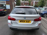 USED 2014 64 BMW 5 SERIES 2.0 525d M Sport Touring 5dr Diesel Auto Euro 6 (s/s) (218 ps) ** GREAT SPEC** **FANTASTIC MPG**