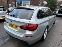 USED 2014 64 BMW 5 SERIES 2.0 525d M Sport Touring 5dr Diesel Auto Euro 6 (s/s) (218 ps) ** GREAT SPEC** **FANTASTIC MPG**