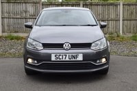 USED 2017 17 VOLKSWAGEN POLO 1.0 BlueMotion Tech Match Edition Hatchback 3dr Petrol Manual Euro 6 (s/s) (60 ps) FULL SERVICE HISTORY, 7 STAMPS