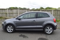 USED 2017 17 VOLKSWAGEN POLO 1.0 BlueMotion Tech Match Edition Hatchback 3dr Petrol Manual Euro 6 (s/s) (60 ps) FULL SERVICE HISTORY, 7 STAMPS