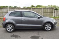 USED 2017 17 VOLKSWAGEN POLO 1.0 BlueMotion Tech Match Edition Hatchback 3dr Petrol Manual Euro 6 (s/s) (60 ps) FULL SERVICE HISTORY, 7 STAMPS